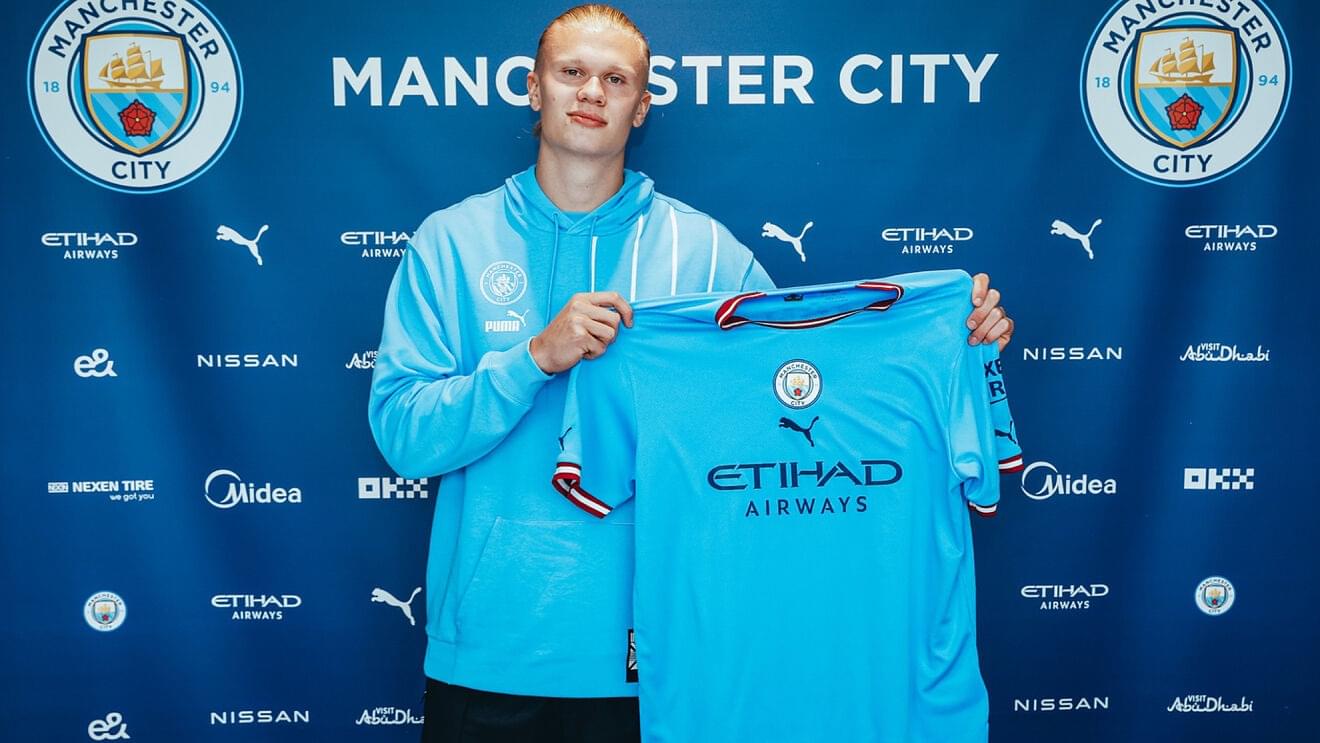 Haaland is on a presentation in Manchester City as a result of good scouting work