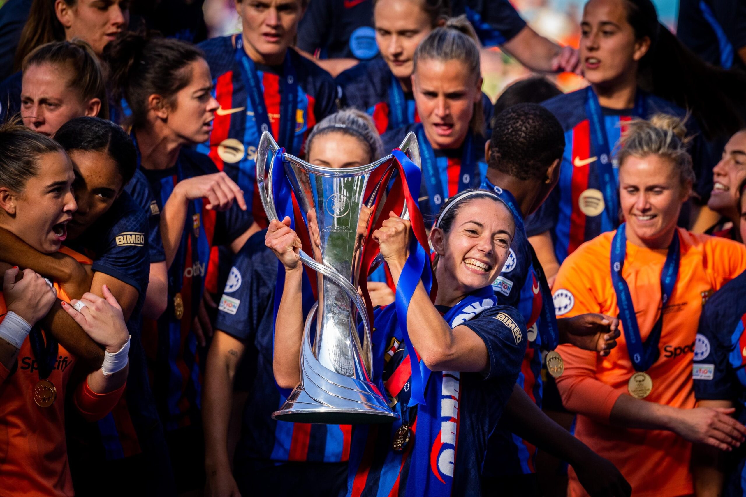 Aitana Bonmati lead FC Barcelona to their second Champions League trophy