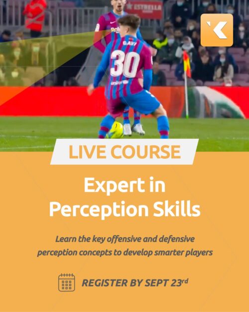 Expert in Perceptions Skills. Players like Gavi at FC Barcelona prove to have those scanning skills that allow them to read the game and make the best decision in each game situation.