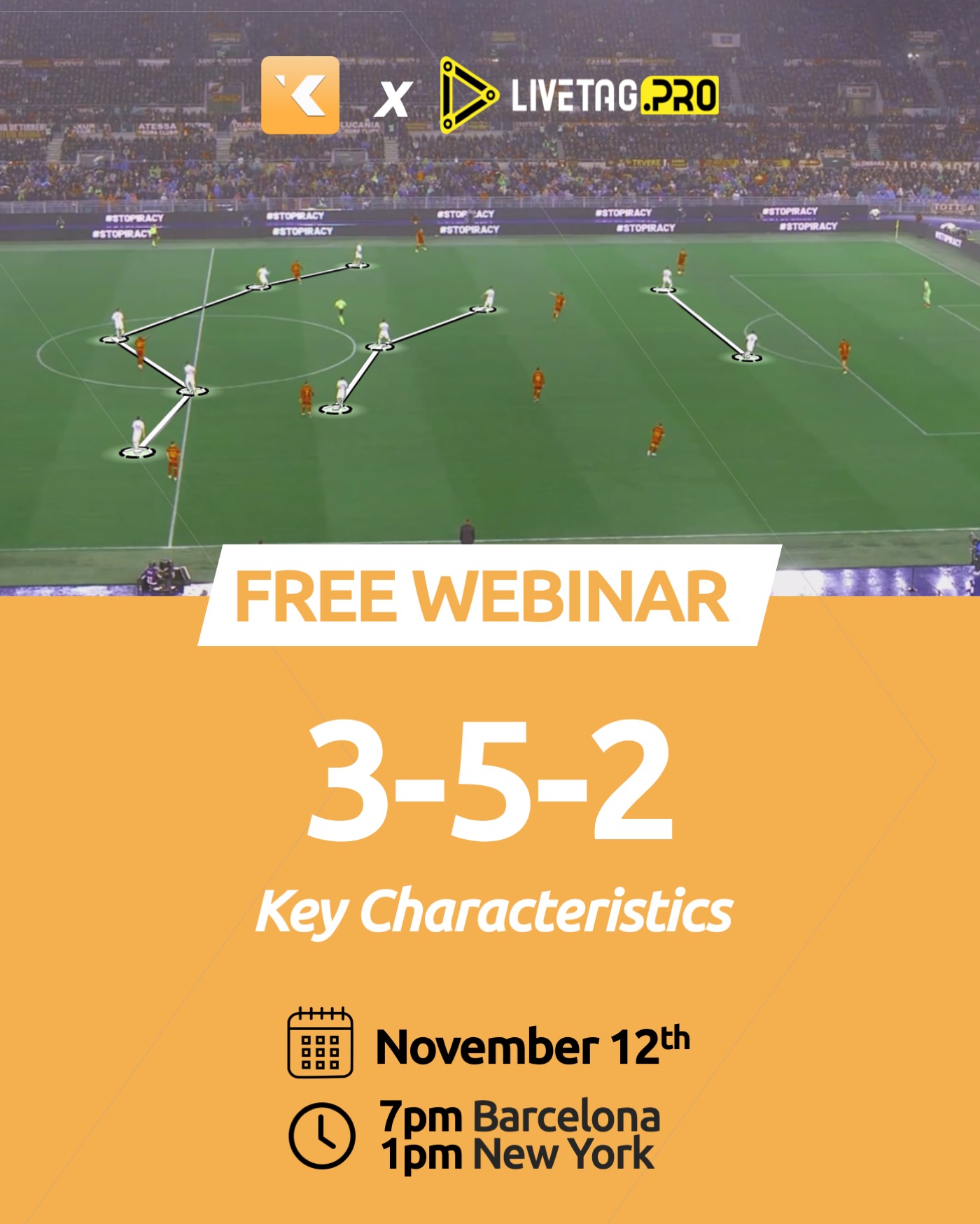 3-5-2 Formation Key Characteristics